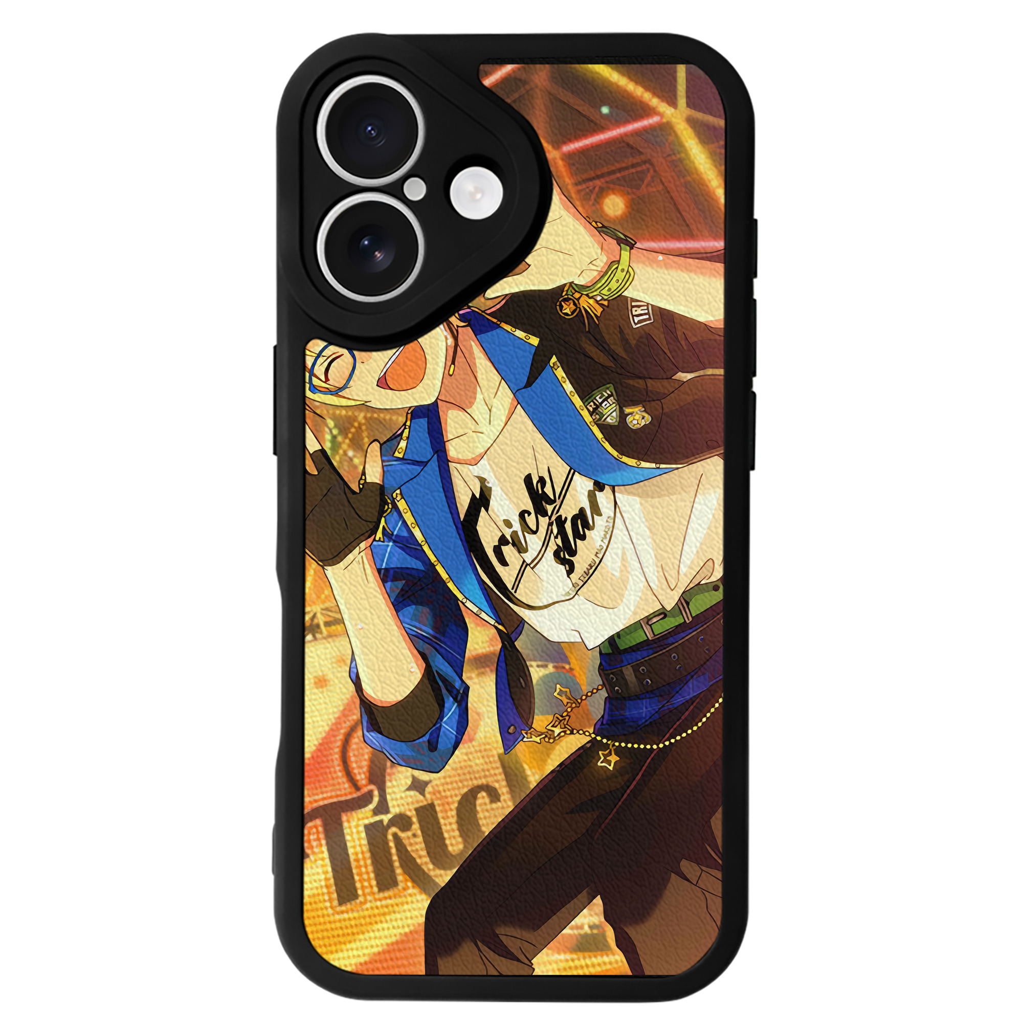 （画像用） あんさんぶるスターズ! Ensemble Stars 【iPhone 16シリーズ対応】シリコンスマホケース（レザー調） 材質：シリコン